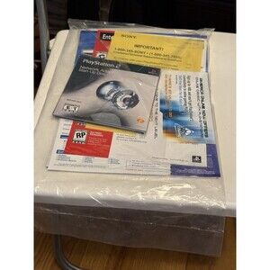 Playstation 2 (PS2) Network Adapter Start Up Disc With Sony Ps2 Paper Work , New